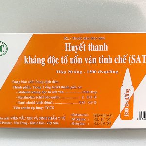 SAT (Huyết thanh kháng độc tố uốn ván tinh chế)